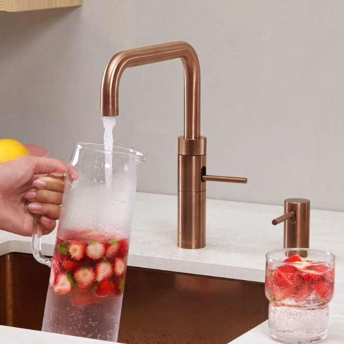 Quooker Fusion Round en Nordic Zeeppomp zwart